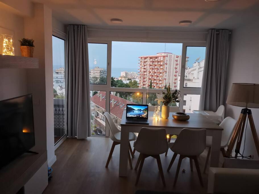 Beautiful Sea Views Cozy Apartment 350 M From Beach Benalmádena Extérieur photo